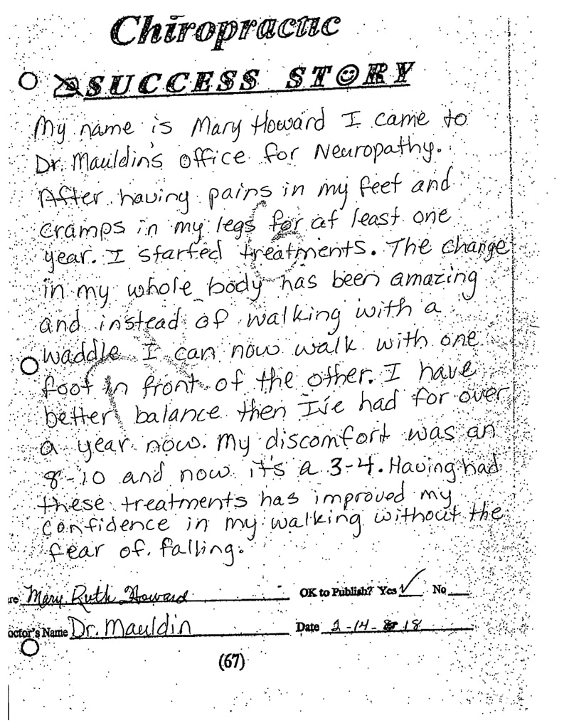 Brentwood Chiropractic Patient Testimonial Brentwood Chiropractic Patient Testimonial